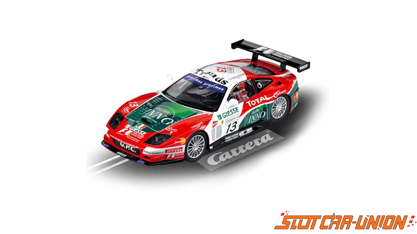 Carrera Exclusiv 20201 Ferrari 575 GTC . Giesse Squadra Corse, Spa 24h  2004 - Slot Car-Union