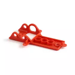 NSR 1270 Sidewinder EVO motor mount EXTRA HARD (red) for NSR Classic Series