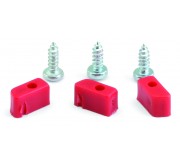 NSR 1231 Plastic cups + Screws for Triangular motor support (3+3 pcs)