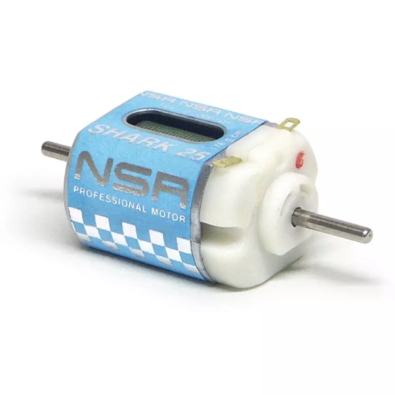 NSR 3003N SHARK 25 25000 rpm - 176 g.cm @ 12V Short can w/wires + sidewinder pignon for can drive
