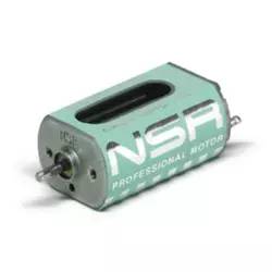 NSR 3024L BABY KING 17 17000 rpm - 245 g.cm @ 12V Magnetic Effect Long can w/wires + inline pignon for universal use