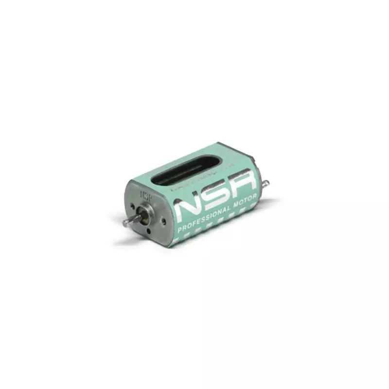 NSR 3024L BABY KING 17 17000 rpm - 245 g.cm @ 12V Magnetic Effect Long can w/wires + inline pignon for universal use