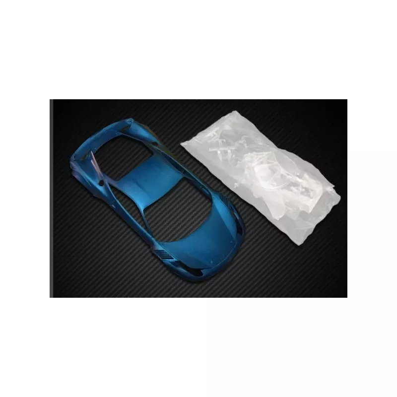                                     Black Arrow BABC02P Ferrari GT3 Italia Kit Carrosserie BLUE