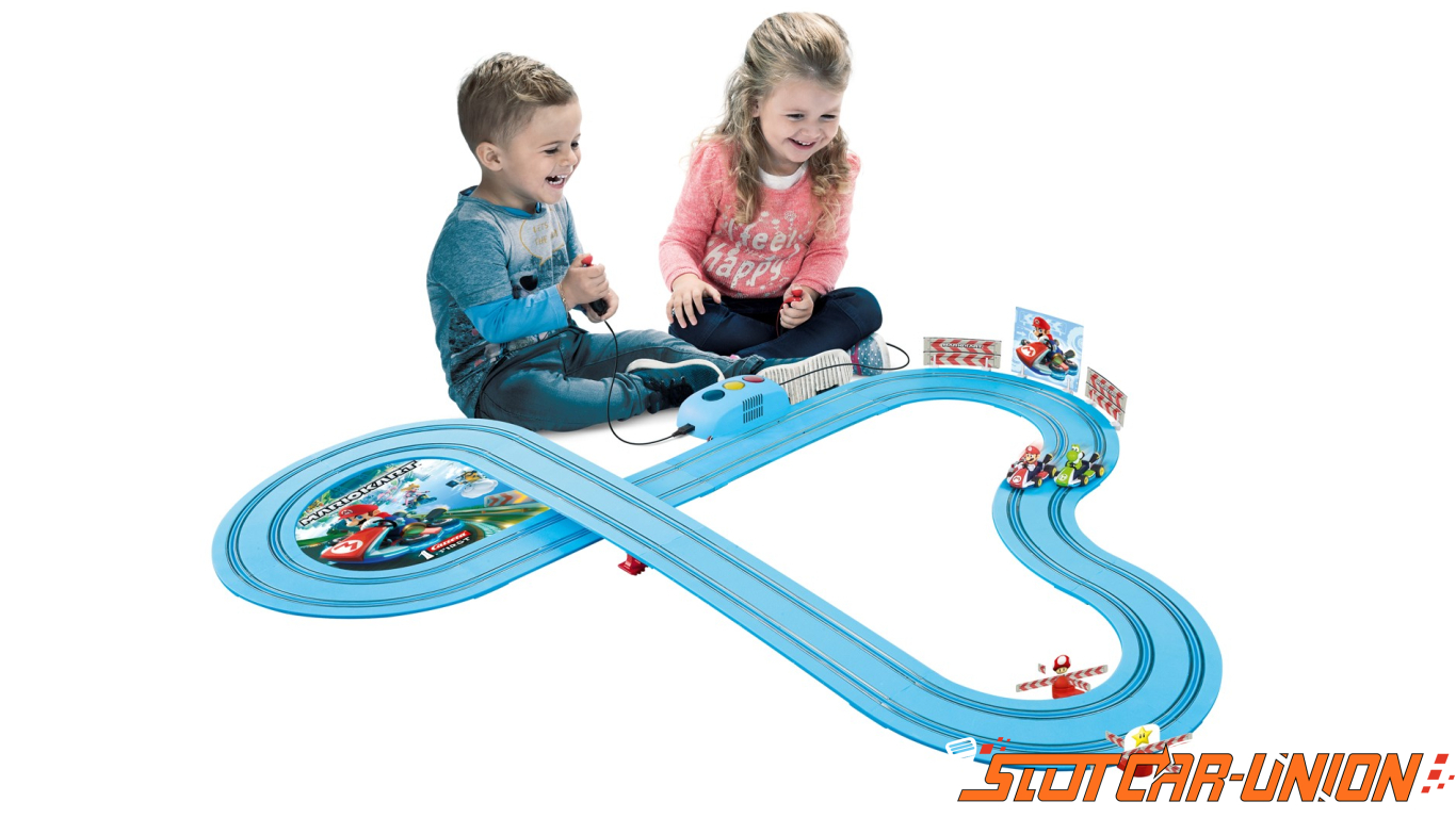 Carrera first nintendo mario sales kart slot car race track