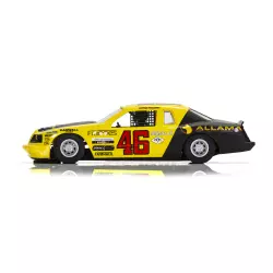 Scalextric C4088 Ford Thunderbird - Yellow & Black No.46