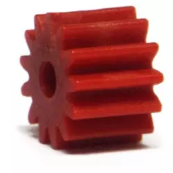 NSR 7213 Plastic Pinions Sidewinder 13 teeth no friction Red Ø6,5mm x4