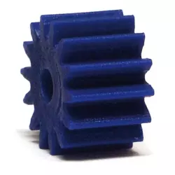 NSR 7314 Plastic Pinions Anglewinder 14 teeth no friction Blue Ø7,5mm x4