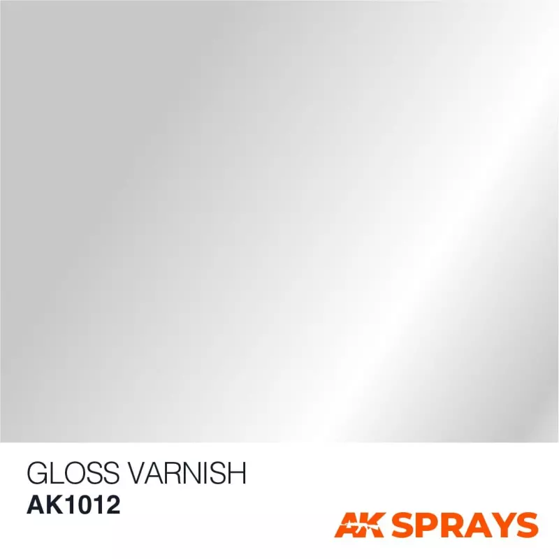 AK Interactive AK1012 Gloss Varnish - Spray 400ml (Includes 2 nozzles)