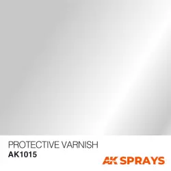 AK Interactive AK1015 Protective Varnish - Spray 400ml (Includes 2 nozzles)
