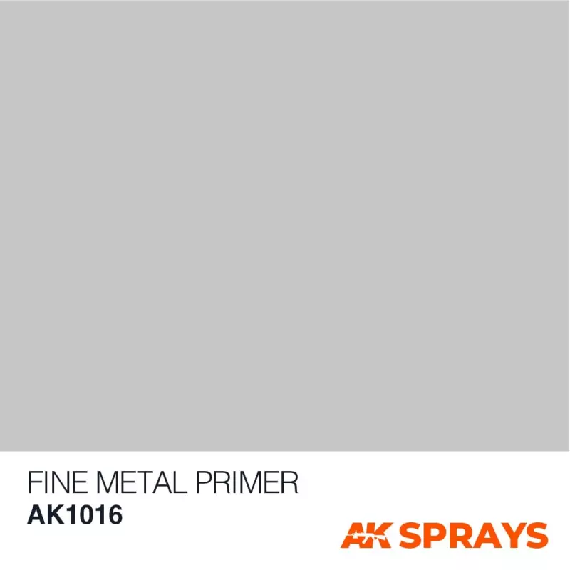 AK Interactive AK1016 Fine Metal Primer - Spray 150ml