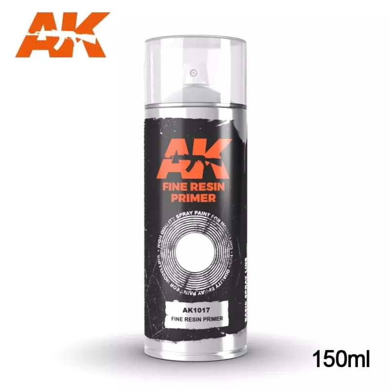 AK Interactive AK1017 Fine Resin Primer - Spray 150ml