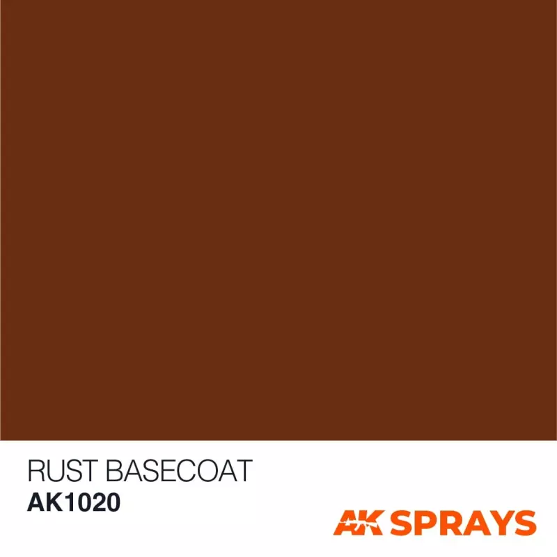 AK Interactive AK1020 Rust Basecoat - Spray 150ml