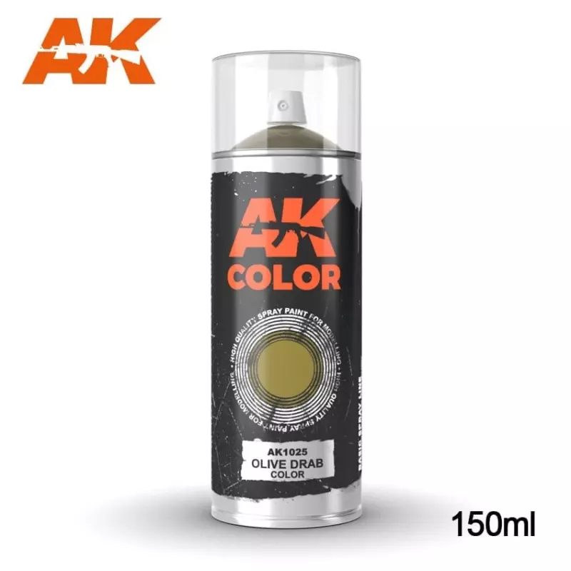  AK Interactive AK1025 Olive Drab color - Spray 150ml