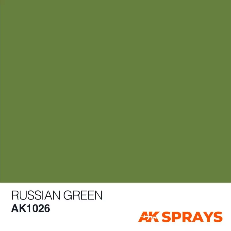 AK Interactive AK1026 Russian Green color - Spray 150ml