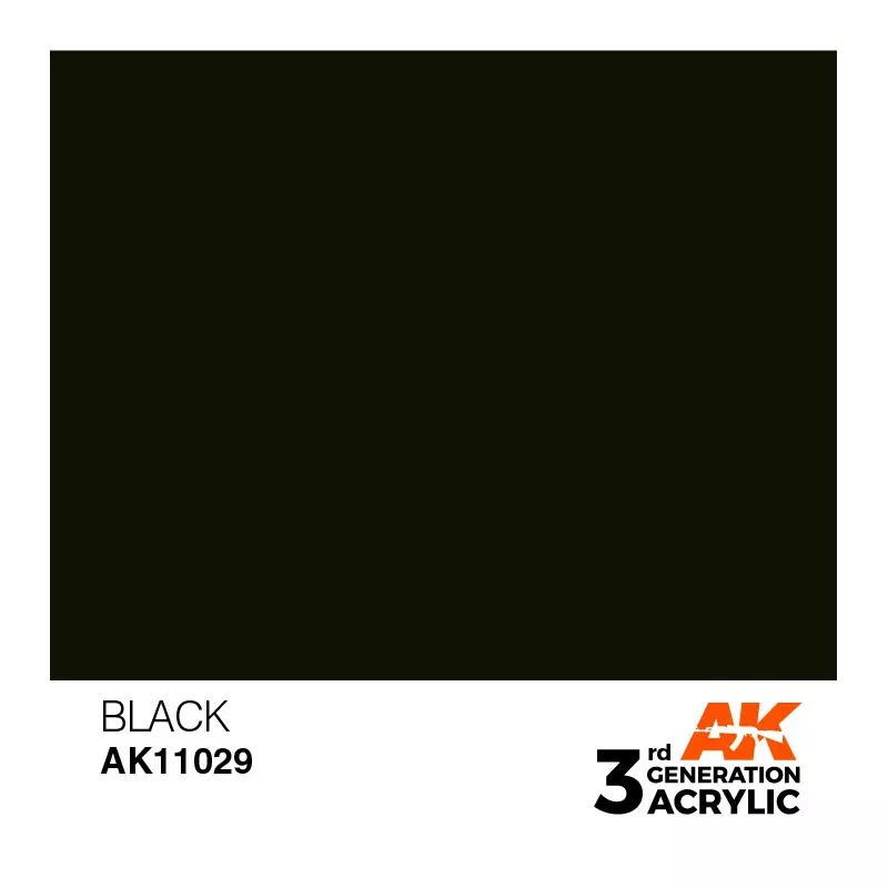 AK Interactive AK11029 Black 17ml