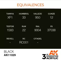 AK Interactive AK11029 Black 17ml