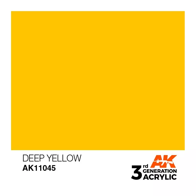 AK Interactive AK11045 Deep Yellow 17ml