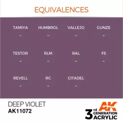 AK Interactive AK11072 Deep Violet 17ml