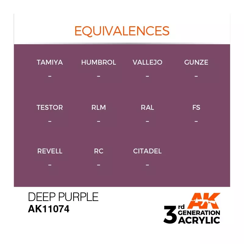 AK Interactive AK11074 Deep Purple 17ml