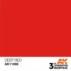 AK Interactive AK11088 Deep Red 17ml