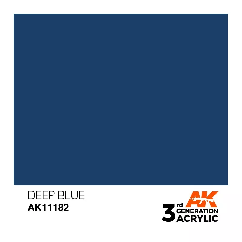 AK Interactive AK11182 Deep Blue 17ml