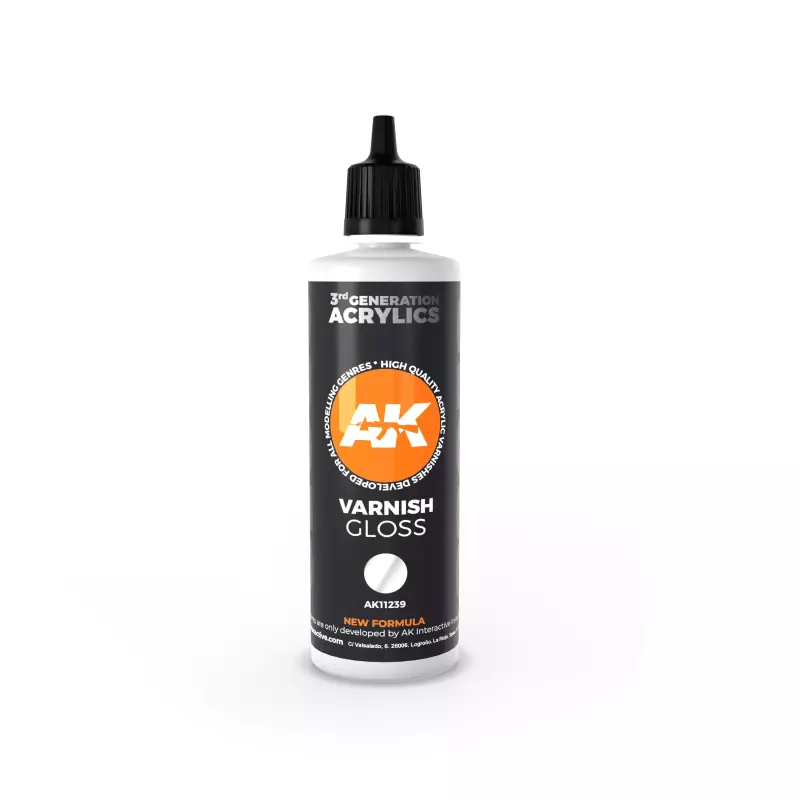 AK Interactive AK11239 Gloss Varnish 100 ml 3rd Generation