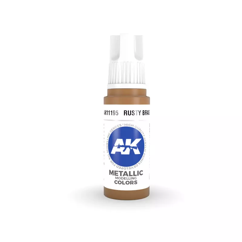  AK Interactive AK11195 Rusty Brass 17ml