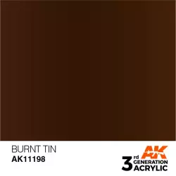 AK Interactive AK11198 Burnt Tin 17ml