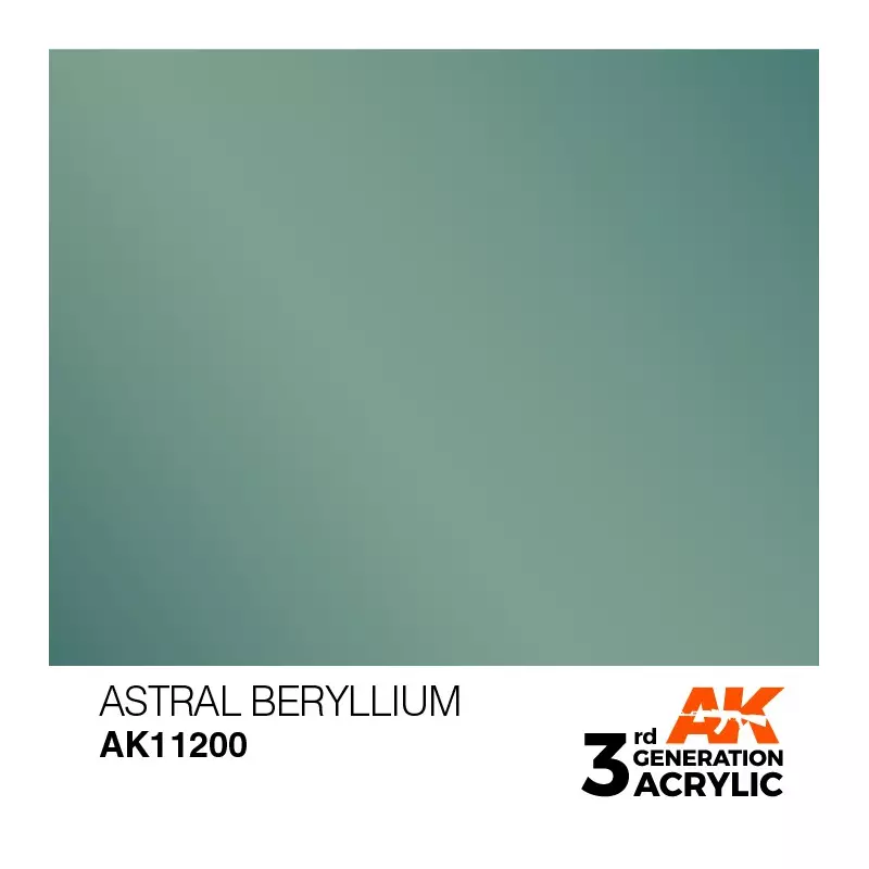 AK Interactive AK11200 Astral Beryllium 17ml