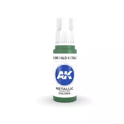 AK Interactive AK11204 Emerald Metallic Green 17ml