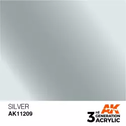 AK Interactive AK11209 Silver 17ml