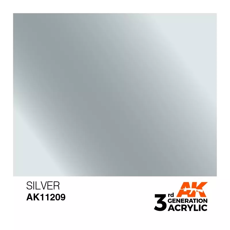 AK Interactive AK11209 Silver 17ml