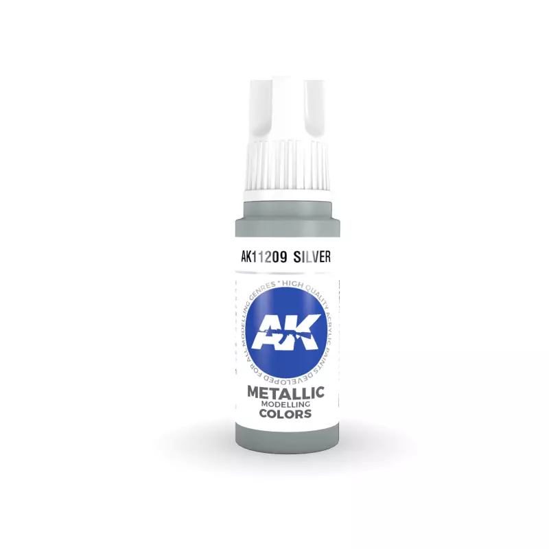 AK Interactive AK11209 Silver 17ml