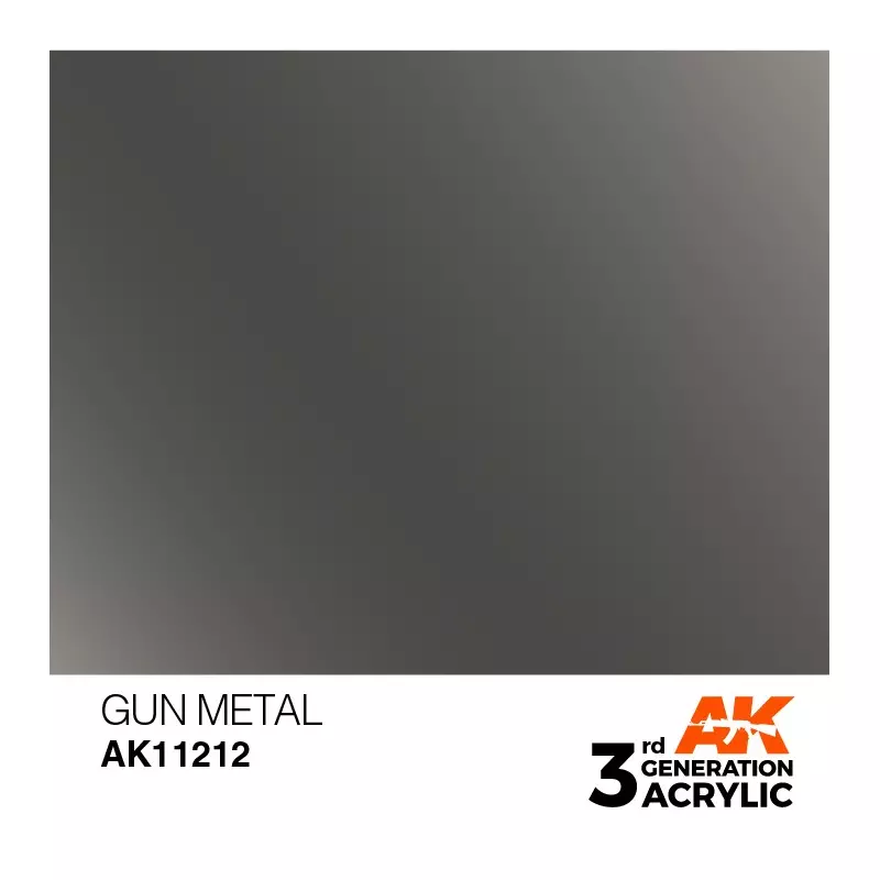 AK Interactive AK11212 Gun Metal 17ml