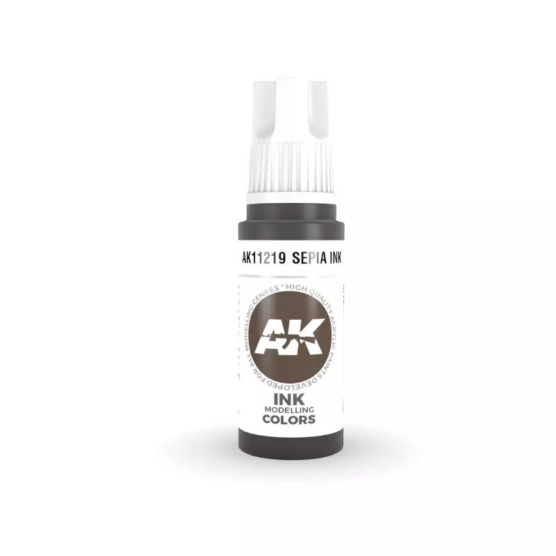 AK Interactive AK11219 Sepia INK 17ml