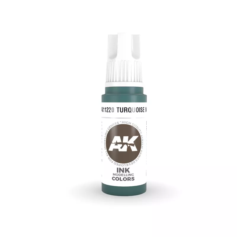  AK Interactive AK11220 Turquoise INK 17ml