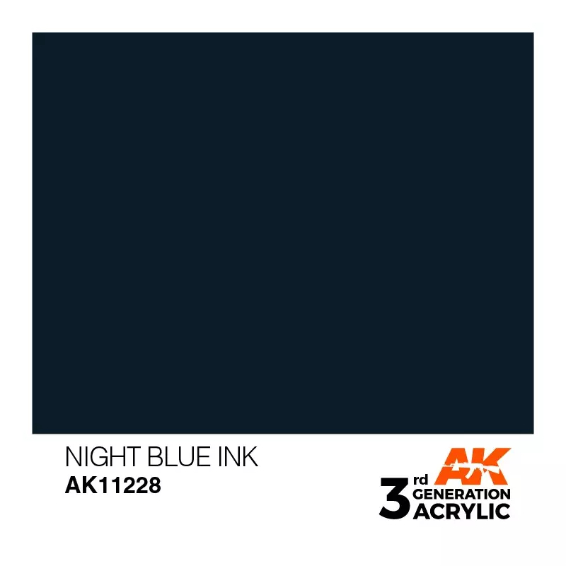 AK Interactive AK11228 Night Blue INK 17ml