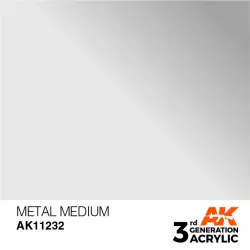 AK Interactive AK11232 Metal Medium 17ml