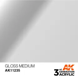 AK Interactive AK11235 Gloss Medium 17ml