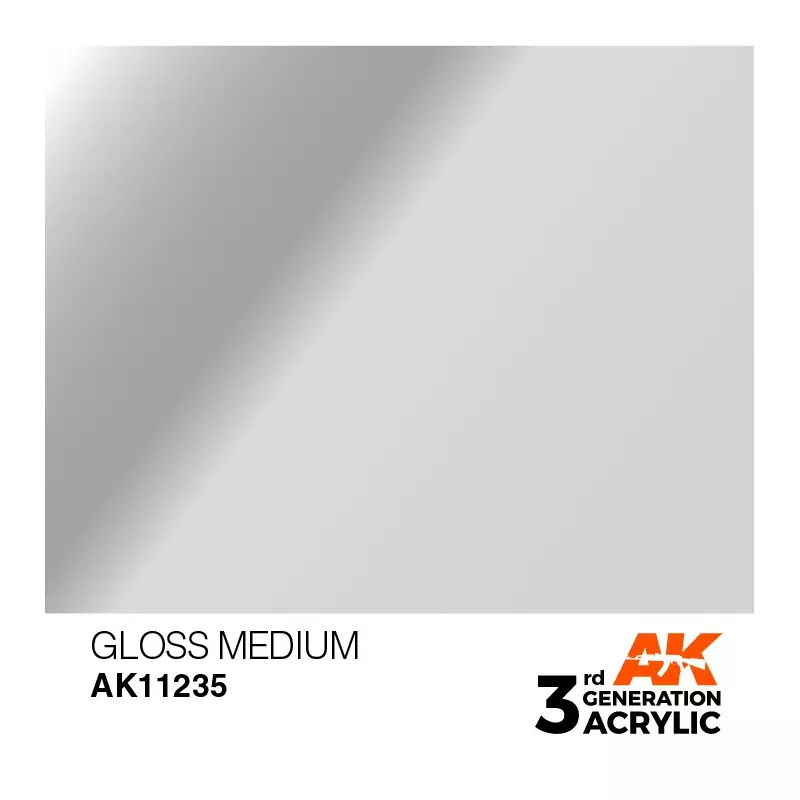 AK Interactive AK11235 Gloss Medium 17ml