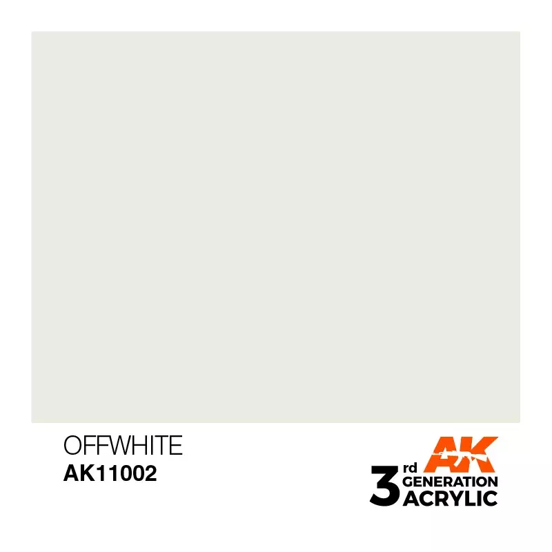 AK Interactive AK11002 Offwhite 17ml