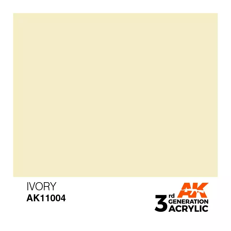 AK Interactive AK11004 Ivory 17ml