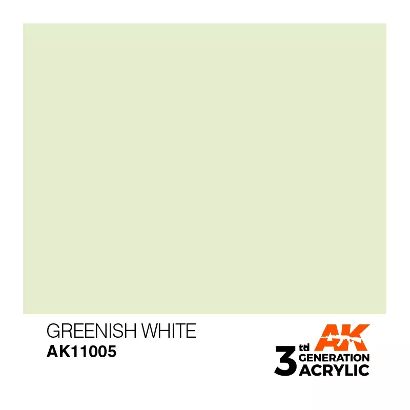 AK Interactive AK11005 Greenish White 17ml