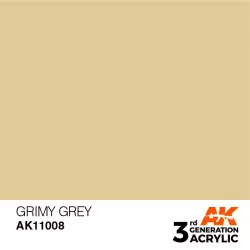 AK Interactive AK11008 Grimy Grey 17ml