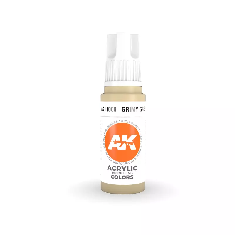 AK Interactive AK11008 Grimy Grey 17ml