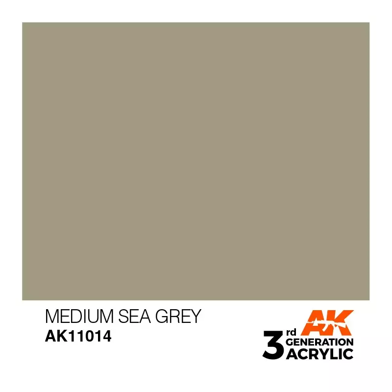 AK Interactive AK11014 Medium Sea Grey 17ml