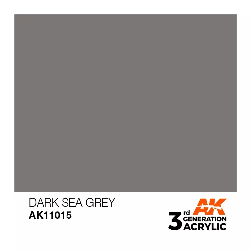 AK Interactive AK11015 Dark Sea Grey 17ml