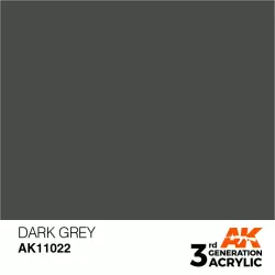 AK Interactive AK11022 Dark Grey 17ml