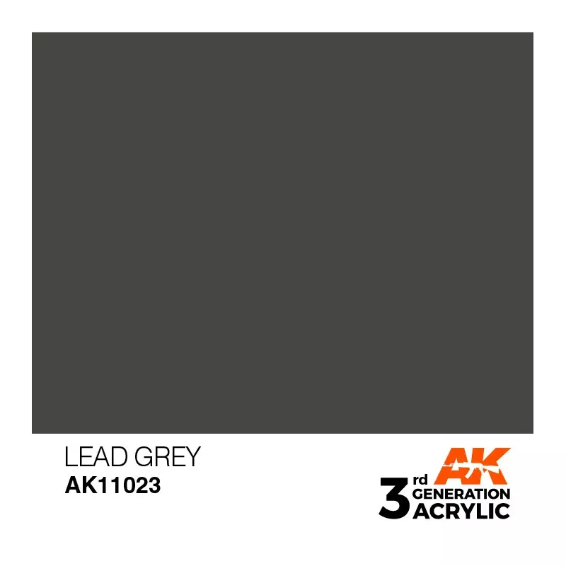 AK Interactive AK11023 Lead Grey 17ml