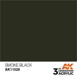 AK Interactive AK11028 Smoke Black 17ml